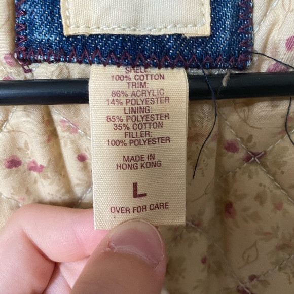 Abercrombie Kids Jeans Button Up Jacket Size Large - Picture 8 of 11